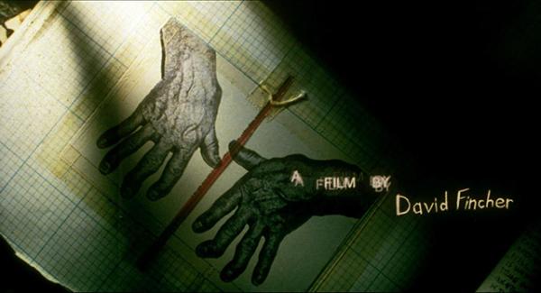 Se7en main title sequence, 1995 Client: New Line Cinema; Design firm: RGA/LA Se7en main title sequence, 1995 Client: New Line Cinema; Design firm: RGA/LA
