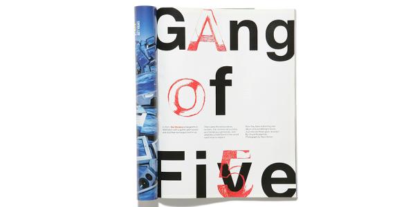 “Gang of Five,” SPIN, October 2003 “Gang of Five,” SPIN, October 2003