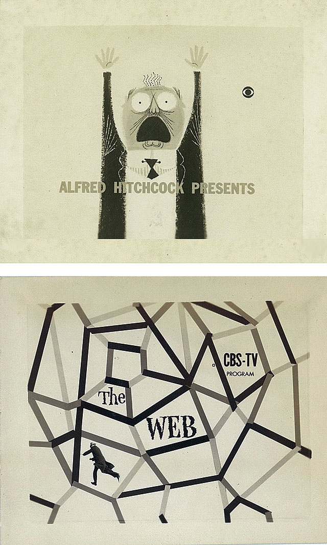 CBS program titles: Alfred Hitchcock Presents and The Web CBS program titles: Alfred Hitchcock Presents and The Web