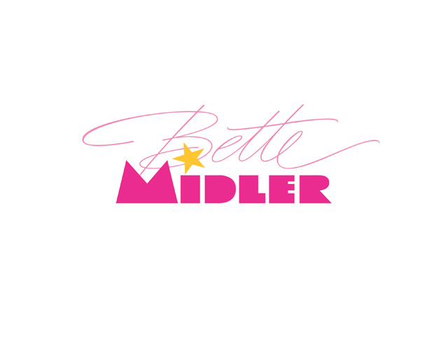 Logotype for Bette Midler benefit performance Logotype for Bette Midler benefit performance