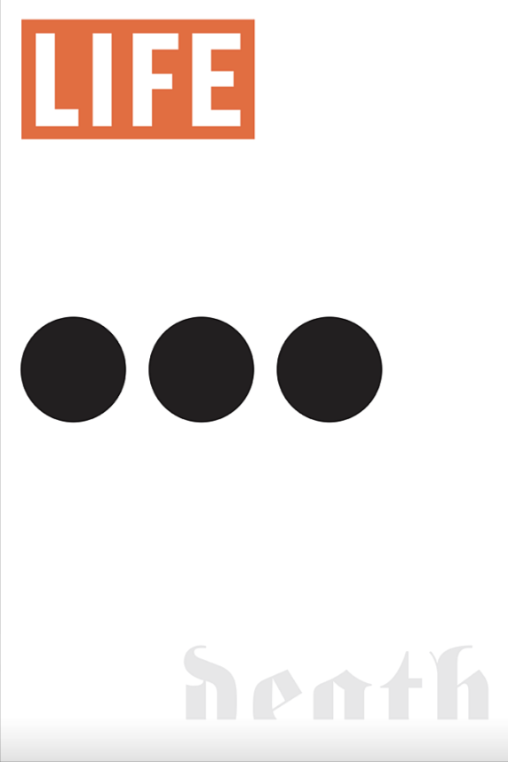 “Ellipsis (Life...Death)” poster for Punct’d limited edition silkscreen series, sponsored by Neenah Paper, 2004. Carin Goldberg “Ellipsis (Life...Death)” poster for Punct’d limited edition silkscreen series, sponsored by Neenah Paper, 2004. Carin Goldberg