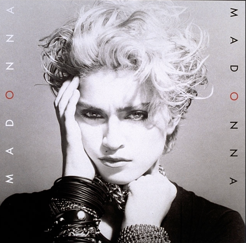 Madonna album cover, 1982. Designer: Carin Goldberg; photograph by Gary Heery; Client: Warner Bros. Madonna album cover, 1982. Designer: Carin Goldberg; photograph by Gary Heery; Client: Warner Bros.